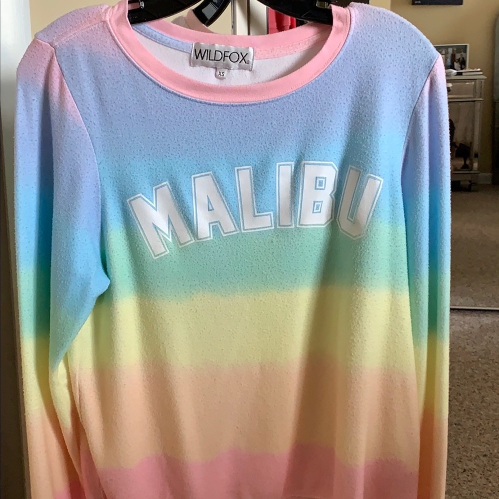 Wildfox Malibu Colorful Sweater